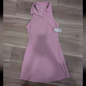 Abercrombie & Fitch Traveler Polo Mini Dress (pink)